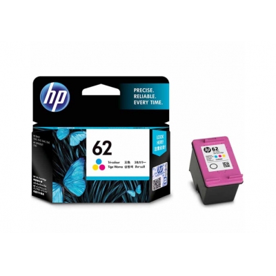 惠普C2P06AA 62號(hào) 原裝彩色墨盒