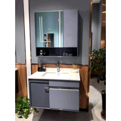 現(xiàn)代簡約北歐輕奢洗臉洗手盆衛(wèi)浴組合/浴室柜